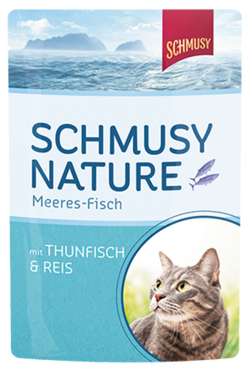 Schmusy Meeres-Fisch Thunfisch & Reis 100g