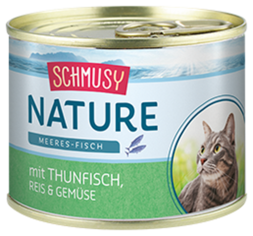 Schmusy Meeres-Fisch Thunfisch & Gemüse 185g