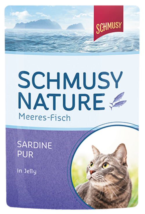 Schmusy Meeres-Fisch Sardine pur 100g