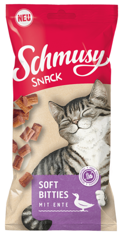 Snack - Soft Bitties mit Ente - Beutel - 60g