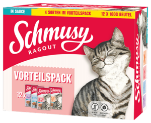 Schmusy Ragout in Sauce Vorteilspack 12x100g