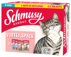 Ragout - in Sauce Vorteilspack - Multibox - 12x100g