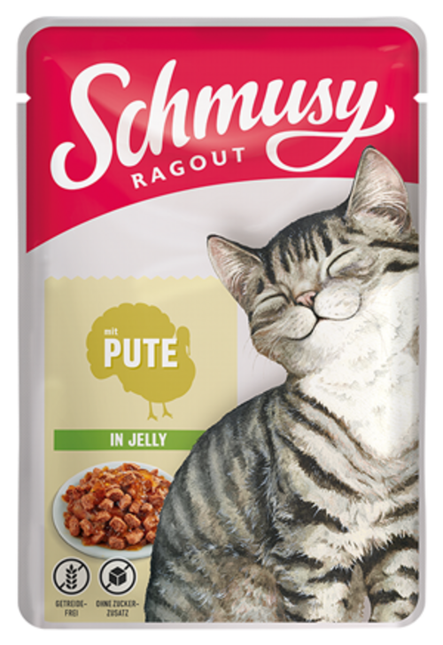 Schmusy Ragout Pute in Jelly 100g