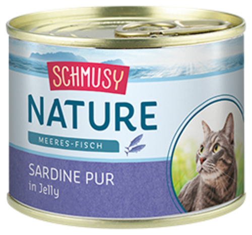 Schmusy Meeres-Fisch Sardine pur 185g