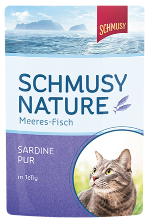 Schmusy Meeres-Fisch Sardine pur 100g