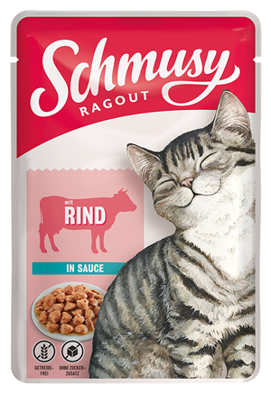 Schmusy Ragout Rind in Sauce 100g