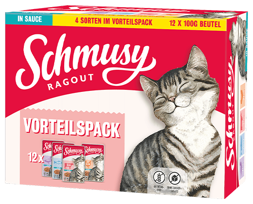 Schmusy Ragout in Sauce Vorteilspack 12x100g